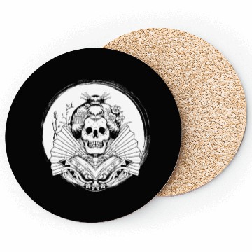 Discover Geisha Skull Coasters