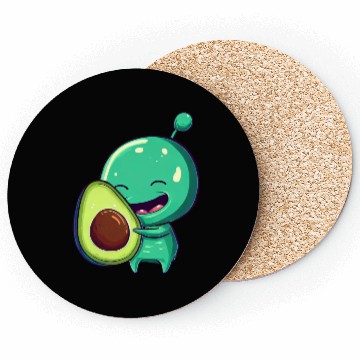 Discover Green Alien Avocado: Exotic Fusion Coasters