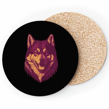 Discover The Classic Siberian Husky Coasters