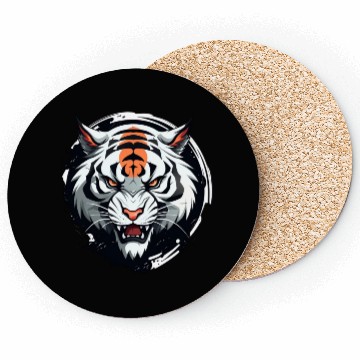 Discover Tiger anime style Coasters