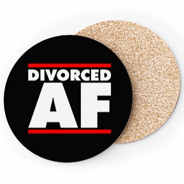 Discover Divorced Af - Ex - Ex Husband Divorce Coasters