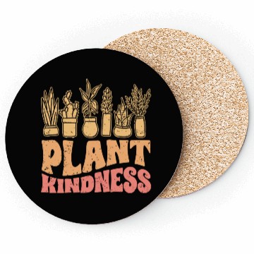 Discover Plant Kindness Vintage Plant Lover For Kind Coasters