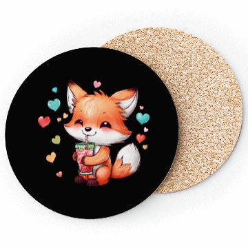 Discover Fox cub Coasters