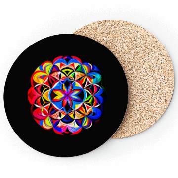 Discover Art mandala Coasters
