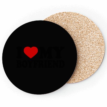 Discover I love my boyfriend Coasters
