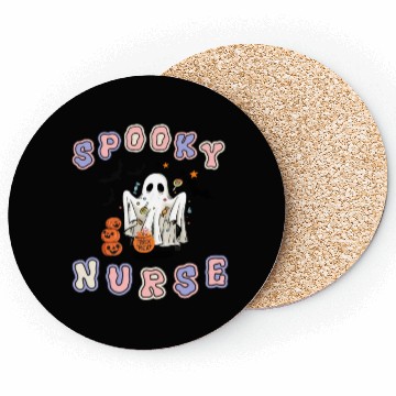 Discover Spooky nurse Halloween design Coasters