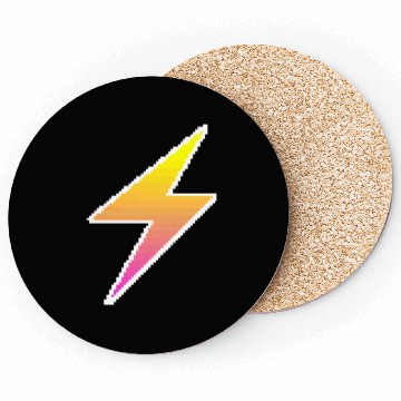 Discover Thunder retro style 80s-90s. Coasters