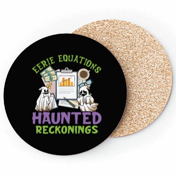 Discover Eerie Equations Haunted Reckonings Halloween Coasters