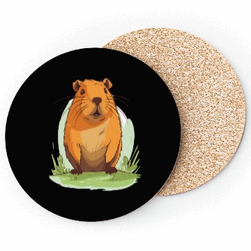 Discover Capybara In Nature Coasters