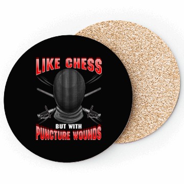 Discover Fencing Like Chess But With Puncture Wounds Athlet Coasters