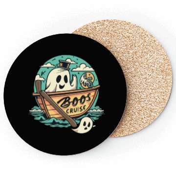 Discover Spooky Cute Kawaii Ghost Design – Boos Cruise Coasters