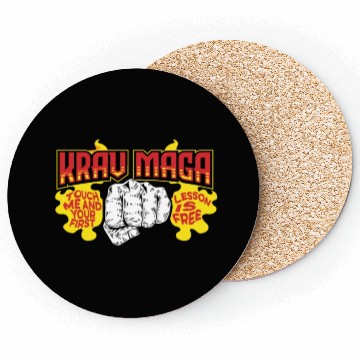 Discover Krav Maga Touch Me And Your First Lesson Is Free Coasters