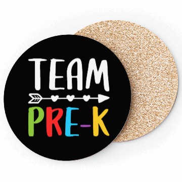 Discover Team Pre-K, Teacher Back To School Coasters