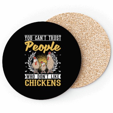 Discover Chicken Farmer Coasters