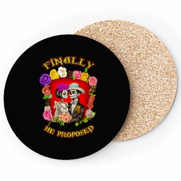 Discover day of the dead - valentines day Coasters