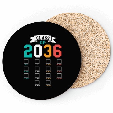 Discover Class Of 2036 Back To School Kindergartengrow with Coasters