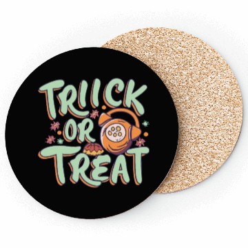 Discover Trick or Treat Coasters