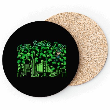 Discover Saint Patrick's Day San Francisco California Coasters