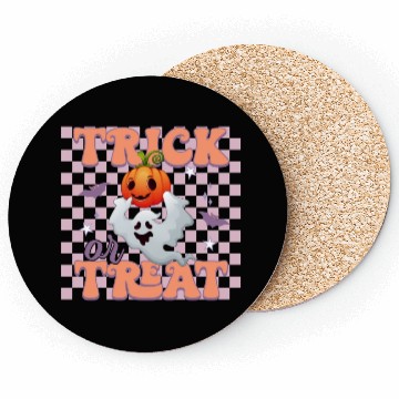 Discover Trick or treat Coasters