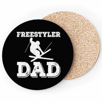 Discover Freestyler Dad Freestyle Ski Father's Day Coasters