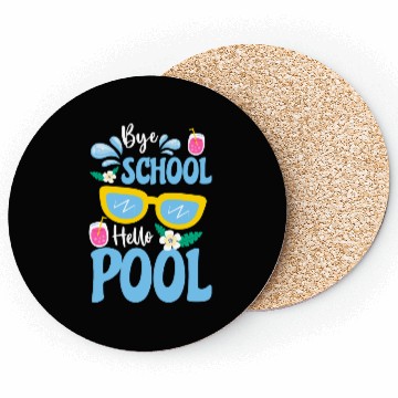 Discover Swimming Pool Water Relaxation Cool Coasters
