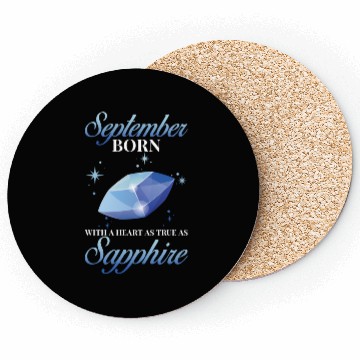 Discover Birthstone September Sapphire Coasters