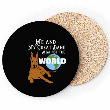 Discover Great Dane Lover My World Coasters