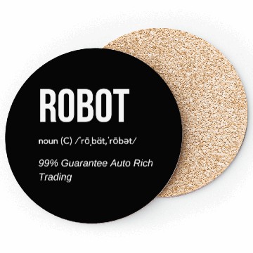 Discover Robot Definition Funny Coasters