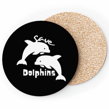 Discover Save Dolphins Coasters