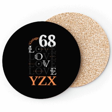 Discover vintage love will prevail Coasters