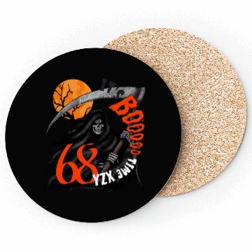 Discover Grim reaper, creepy halloween Coasters