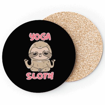 Discover Sloth Yoga Coasters