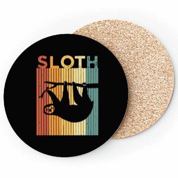 Discover Vintage Sloth 1 Coasters