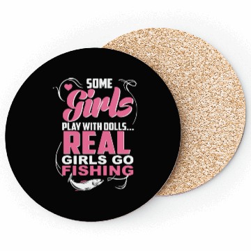 Discover Real Girls Go Fishing Coasters