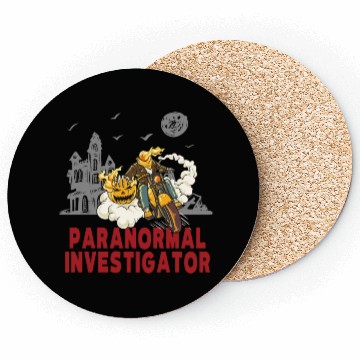 Discover Ghost Hunting Paranormal Investigator Coasters