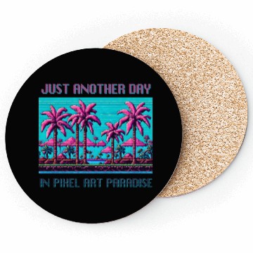 Discover Just Another Day In Pixel Art Paradise Coasters