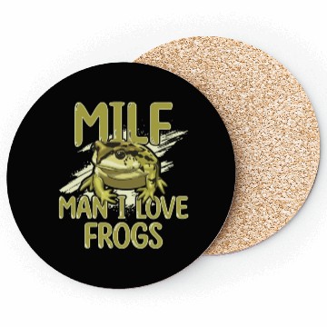 Discover MILF Man I Love Frogs Coasters