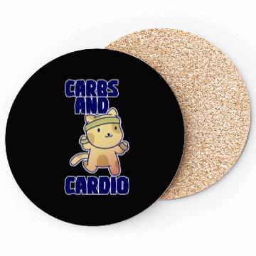 Discover Carbs And Cardio 2 Coasters