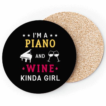 Discover Funny Piano Teacher Women Coasters