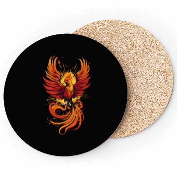 Discover Phoenix bird - Ancient Greek Mythology Coasters