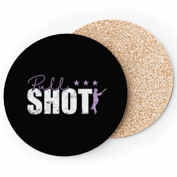 Discover Pull Shot Cricket Coasters