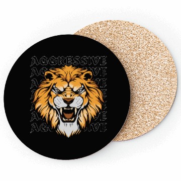 Discover Lion, Motivational Workout Coasters