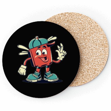 Discover Classic Cartoon Grins Coasters