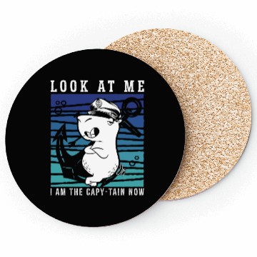 Discover Capybara Look At Me I Am The Large Rodent Lover Coasters