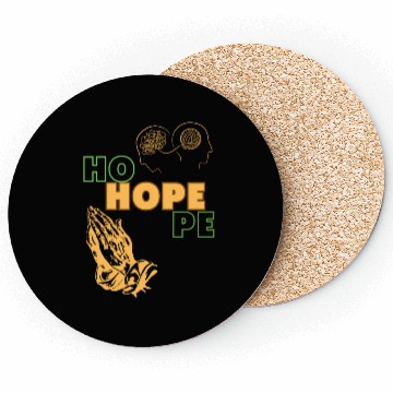 Discover Hope mental health design Coasters