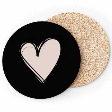Discover Pink heart Coasters