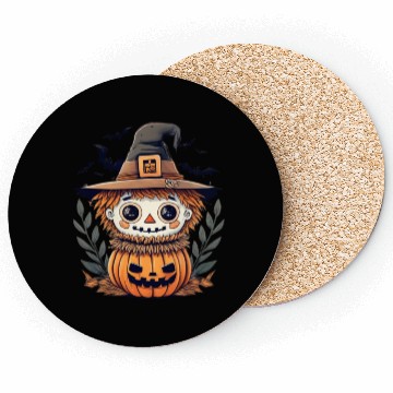 Discover Harvest Halloween Harmony Coasters
