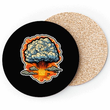 Discover Explosion Fireworks Pyrotechnics Coasters