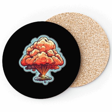 Discover Explosion Fireworks Pyrotechnics Coasters