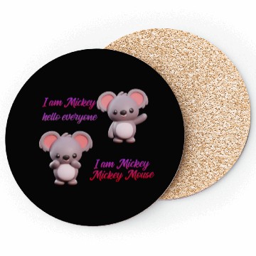 Discover The design is Mickey the Mickey Mouse Coasters